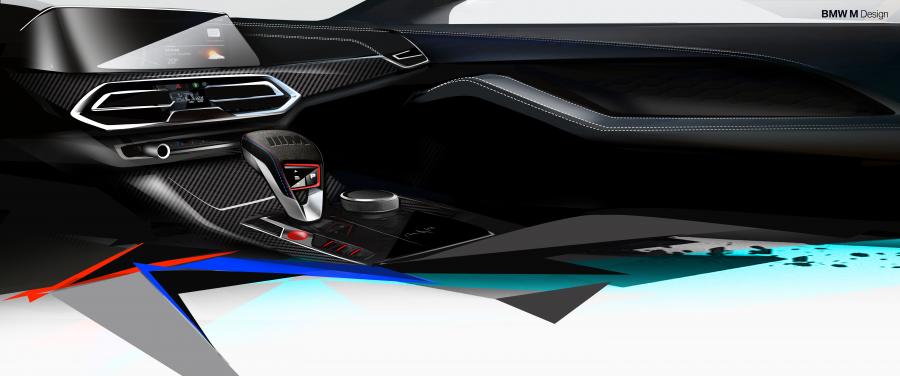 Эскиз BMW X6 M Competition (F86) 2019 года  (WW) (фото 71 из 78)
